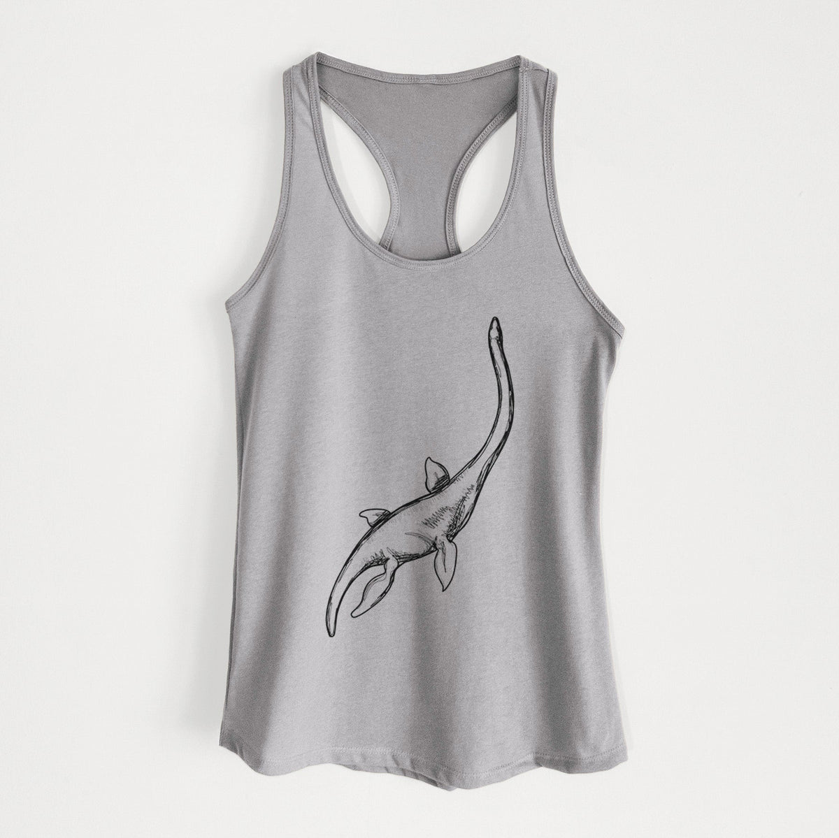 Plesiosaur - Plesiosaurus Dolichodeirus - Women's Racerback Tanktop