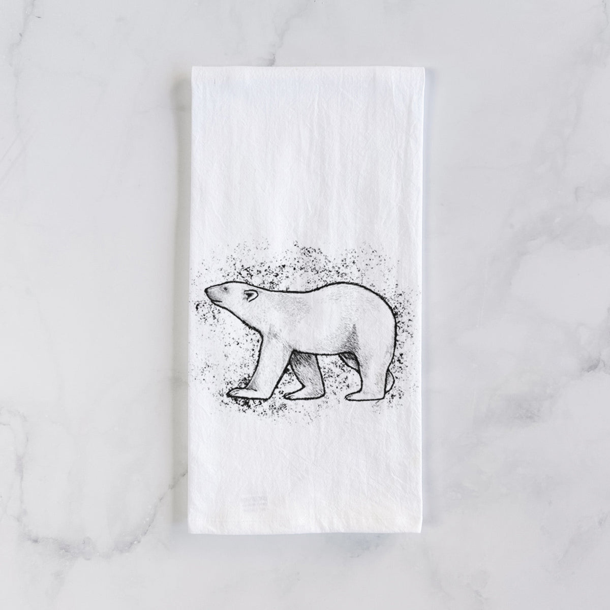 Polar Bear Tea Towel