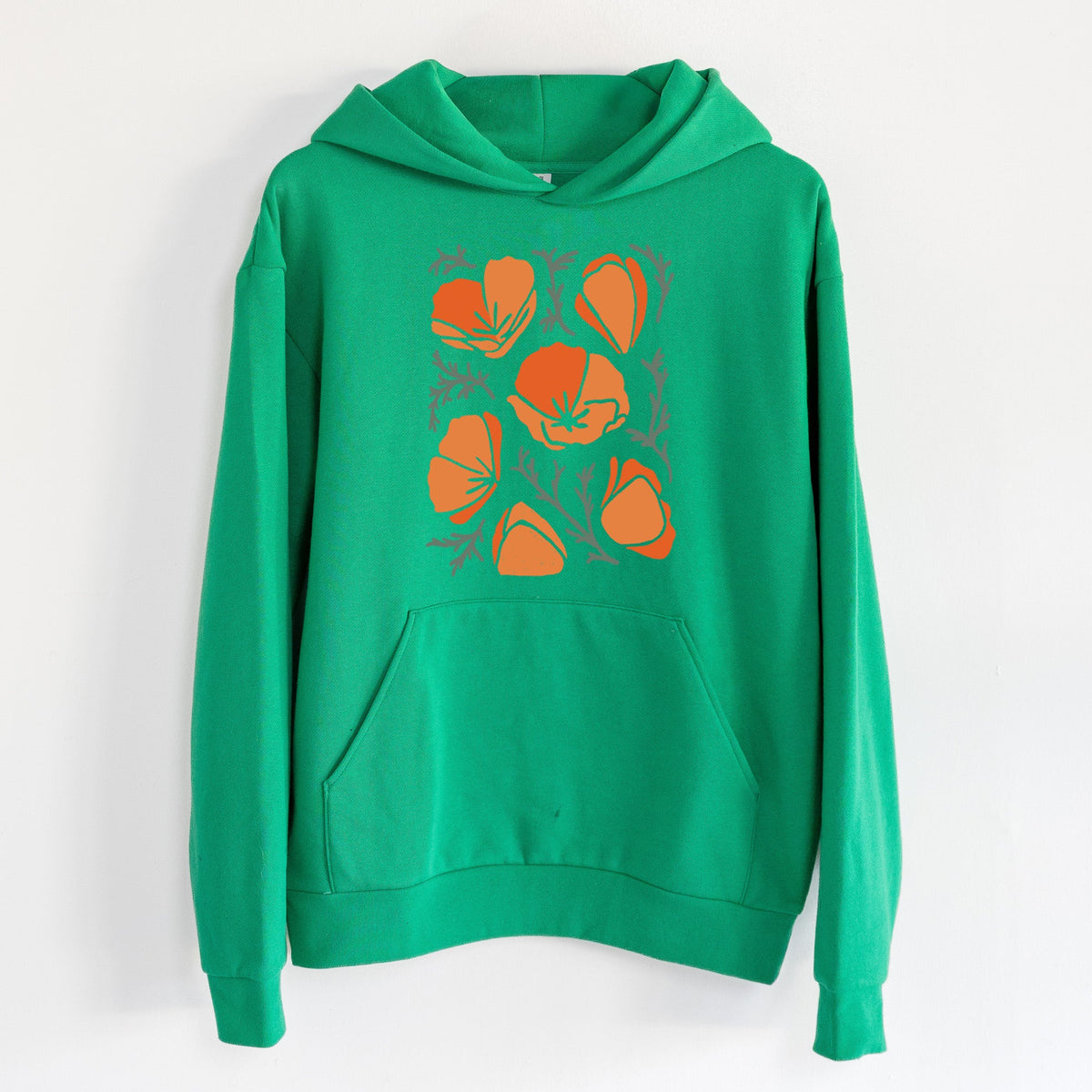 Poppy Vibes  - Statement Midweight Hoodie