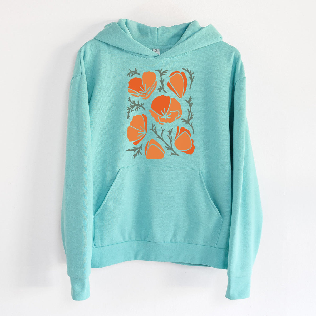 Poppy Vibes  - Statement Midweight Hoodie