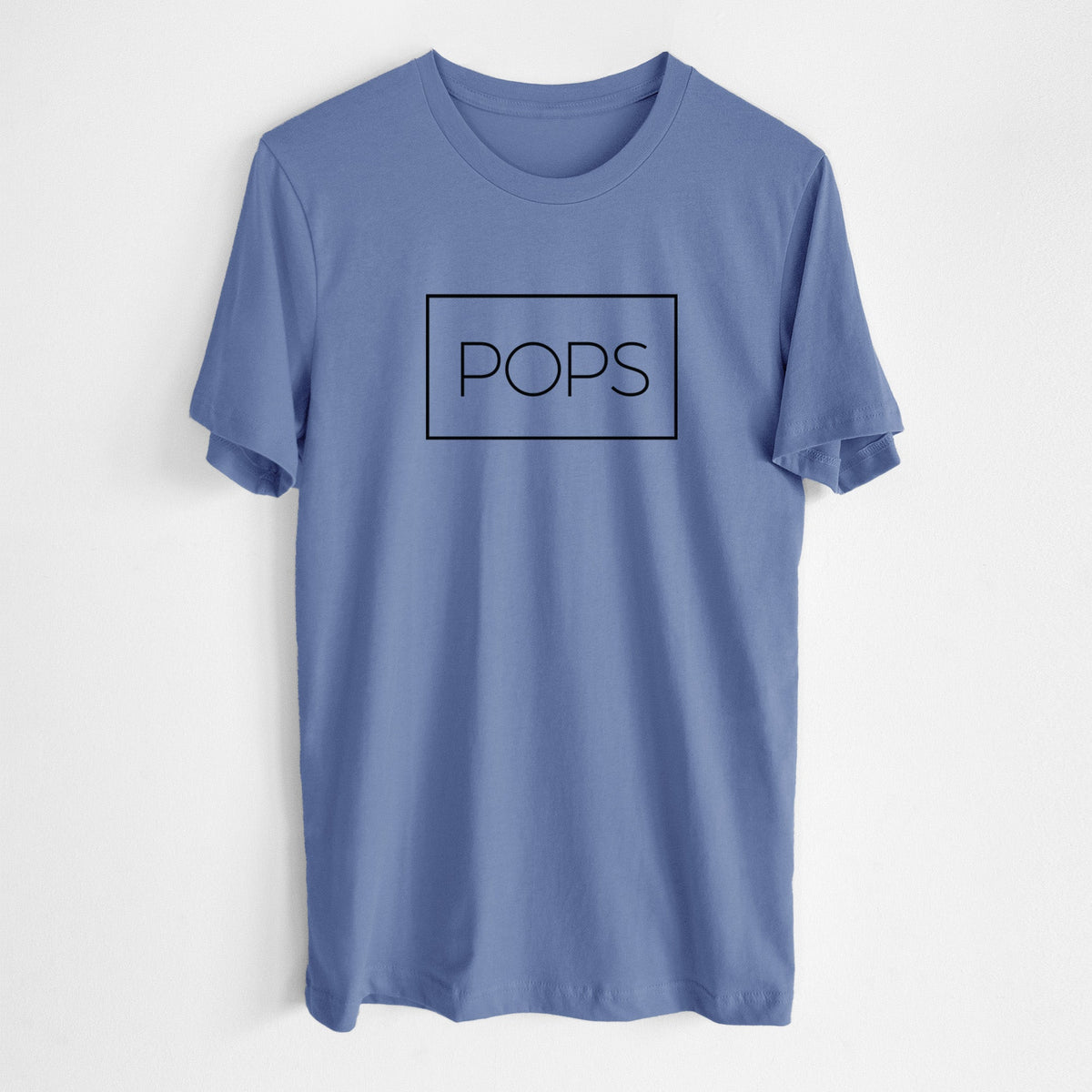 Pops Boxed 1 line - Lightweight 100% Cotton Unisex Crewneck