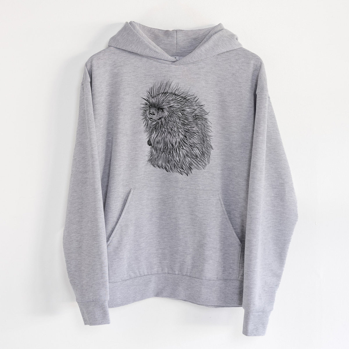North American Porcupine - Erethizon dorsatum  - Statement Midweight Hoodie
