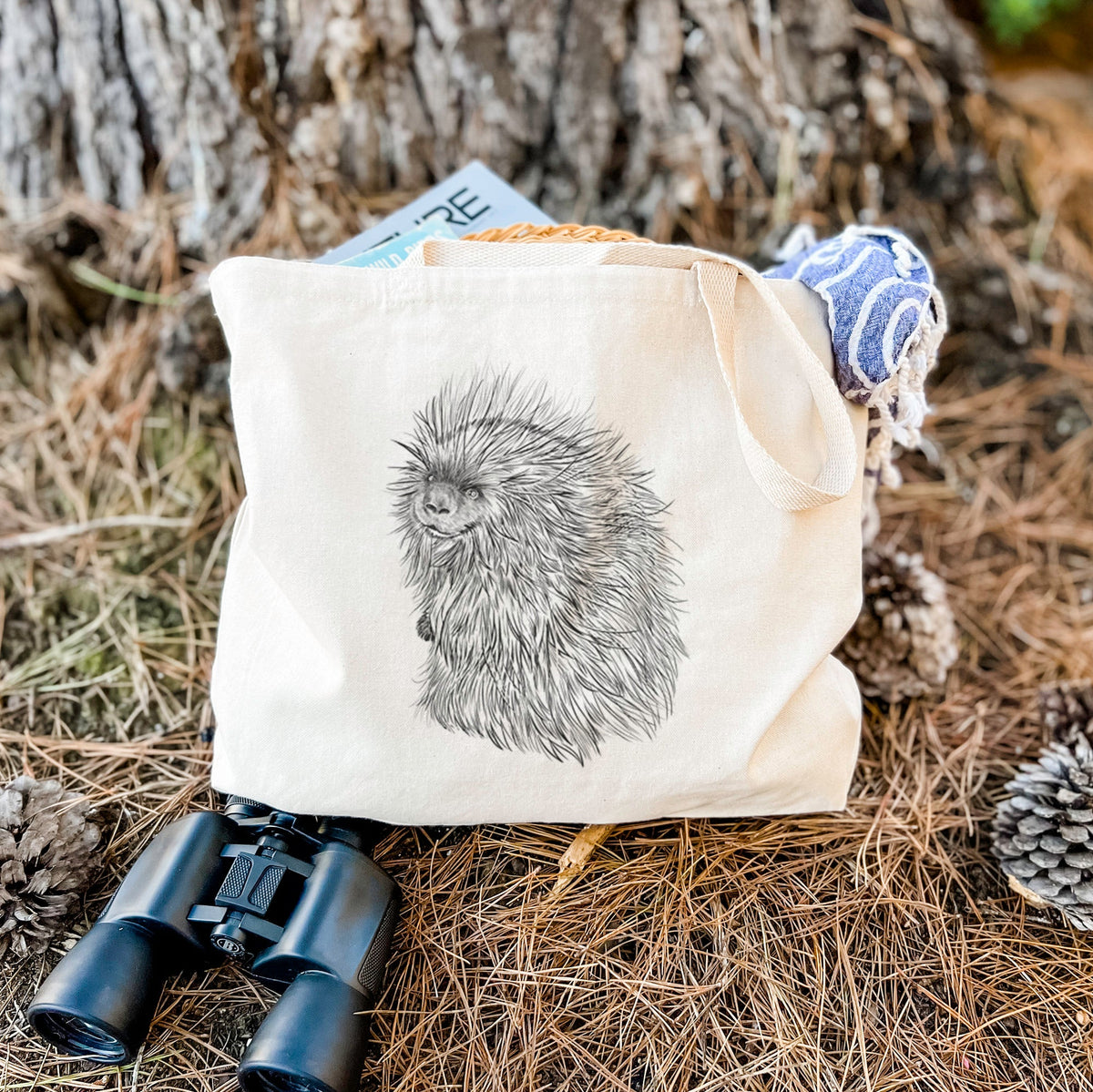 North American Porcupine - Erethizon dorsatum - Tote Bag