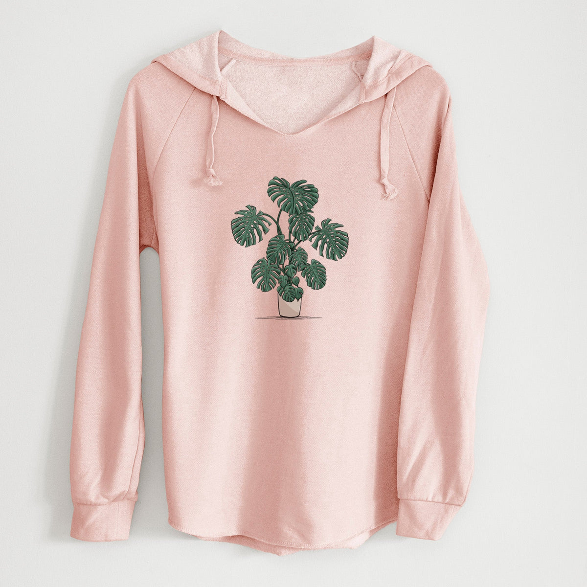 Potted Monstera Plant - Cali Wave Hooded Sweatshirt