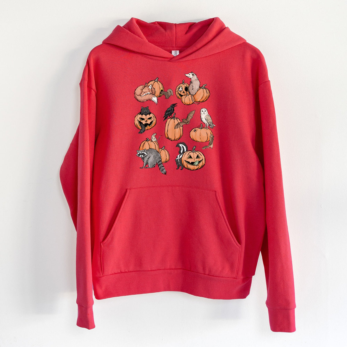 Woodland Pumpkin Patch Party  - Statement Midweight Hoodie