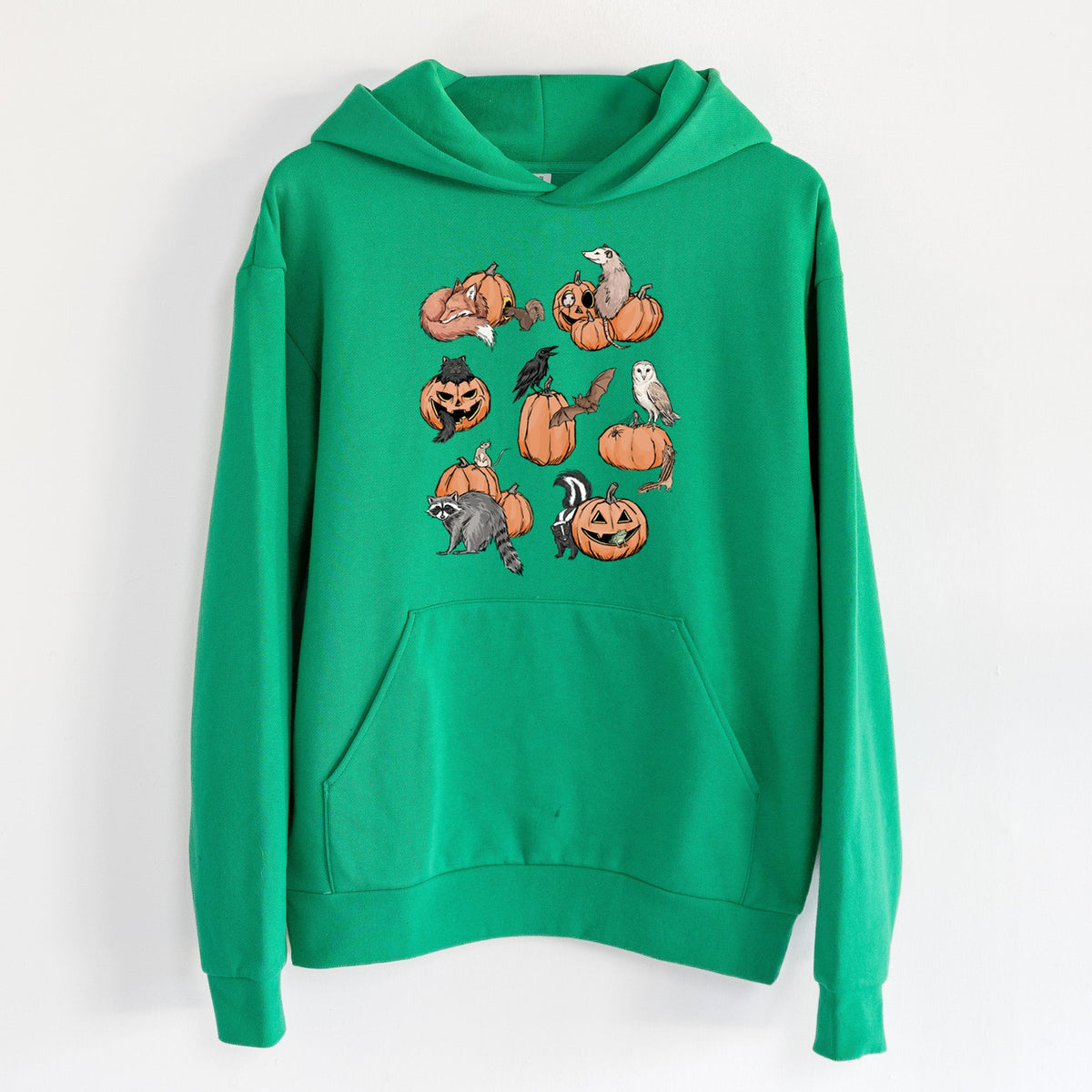 Woodland Pumpkin Patch Party  - Statement Midweight Hoodie