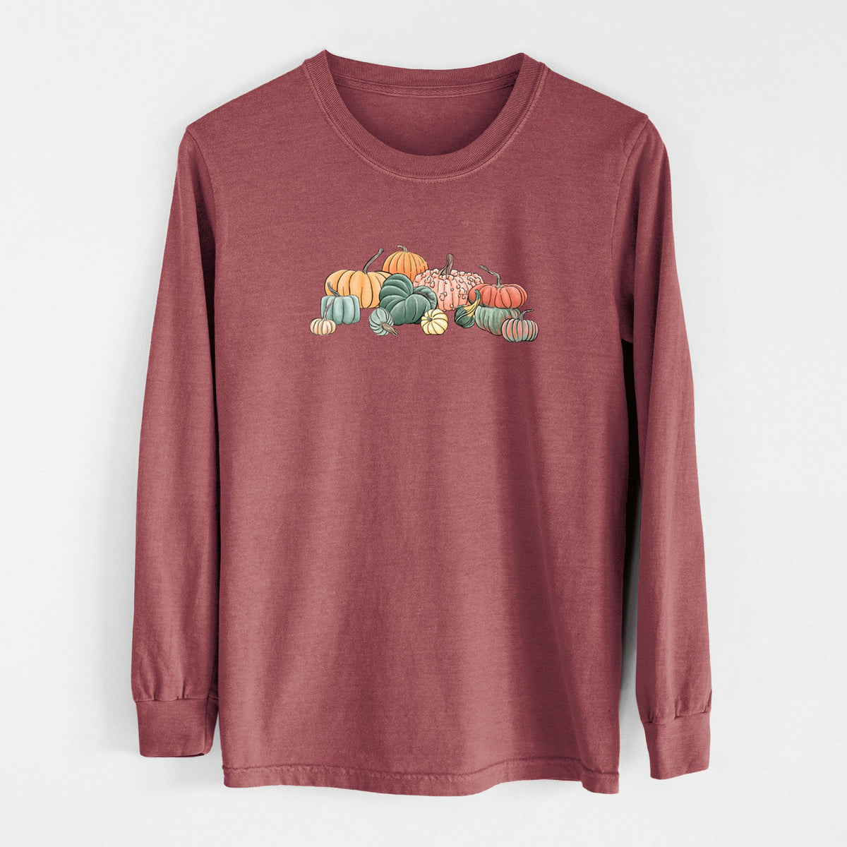 Pumpkin Harvest - Unisex Comfort Colors 100% Cotton Long Sleeve