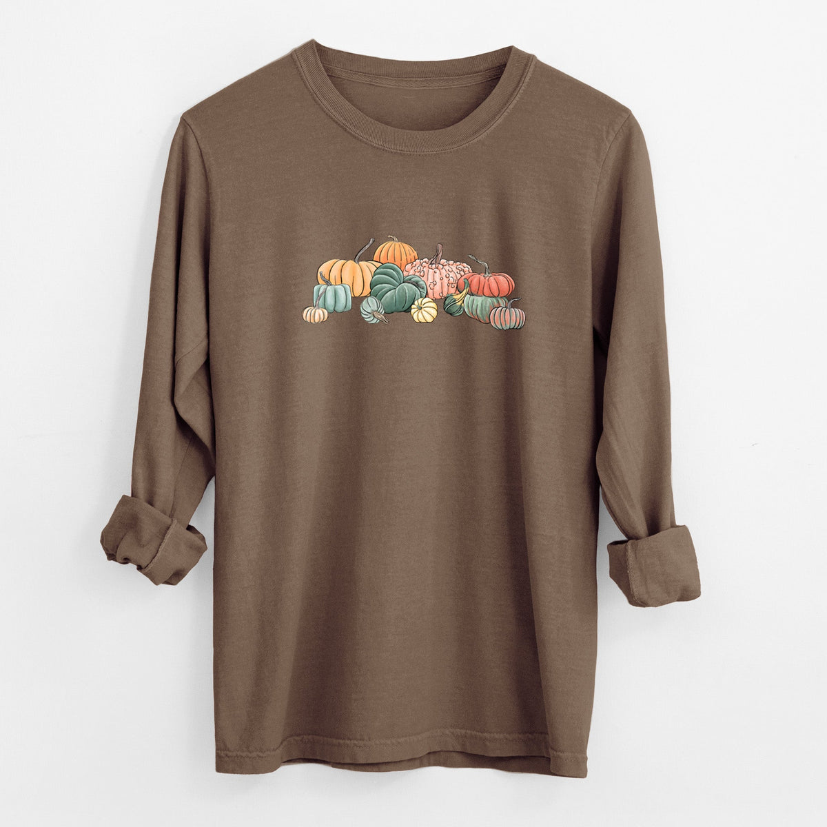 Pumpkin Harvest - Unisex Comfort Colors 100% Cotton Long Sleeve