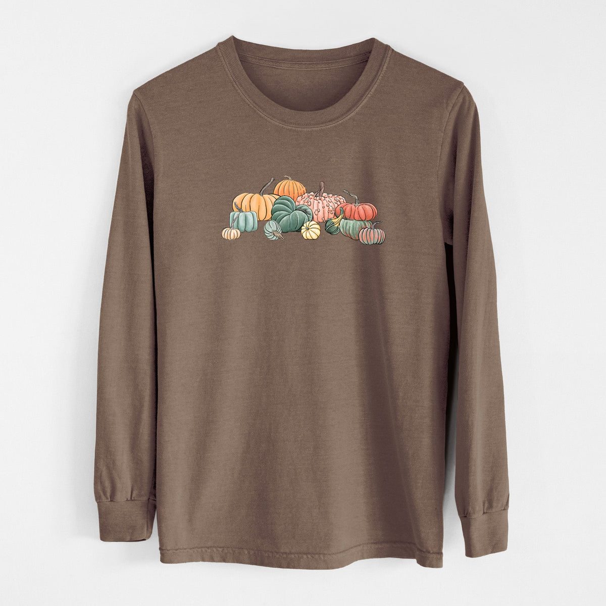 Pumpkin Harvest - Unisex Comfort Colors 100% Cotton Long Sleeve