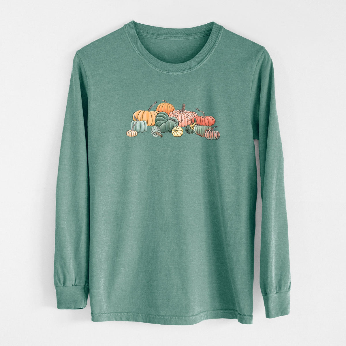 Pumpkin Harvest - Unisex Comfort Colors 100% Cotton Long Sleeve