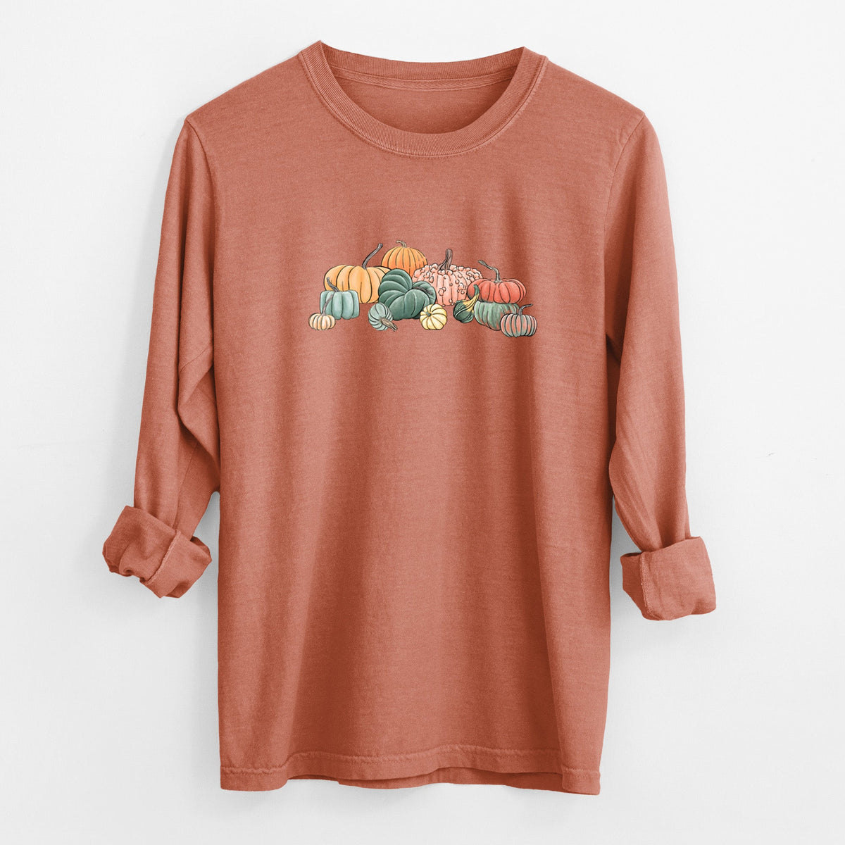 Pumpkin Harvest - Unisex Comfort Colors 100% Cotton Long Sleeve