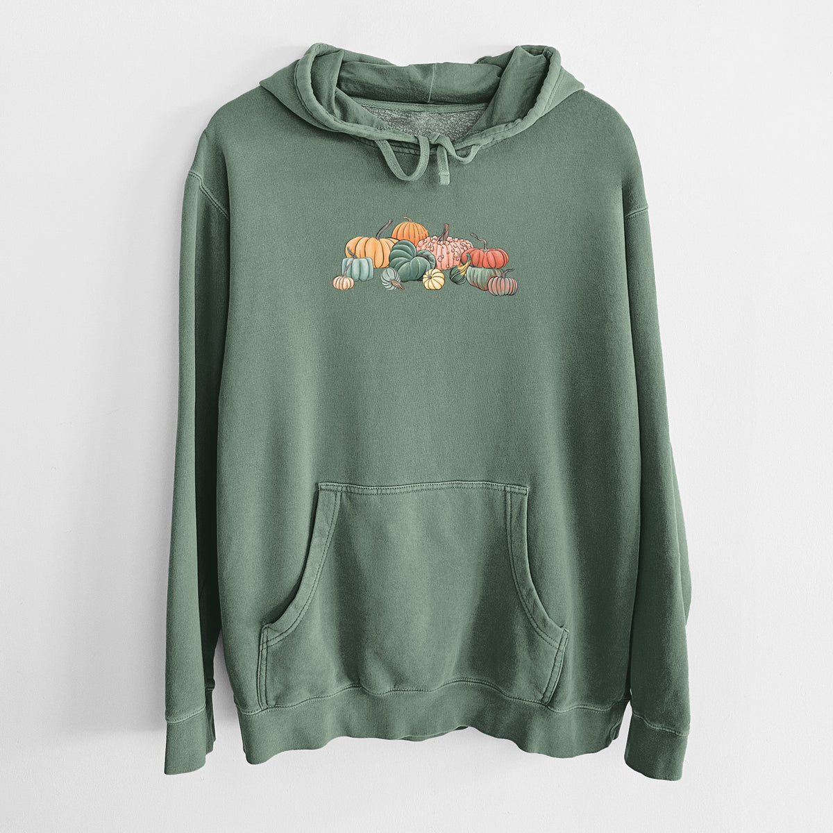 Pumpkin Harvest - Unisex Pigment Dyed Hoodie