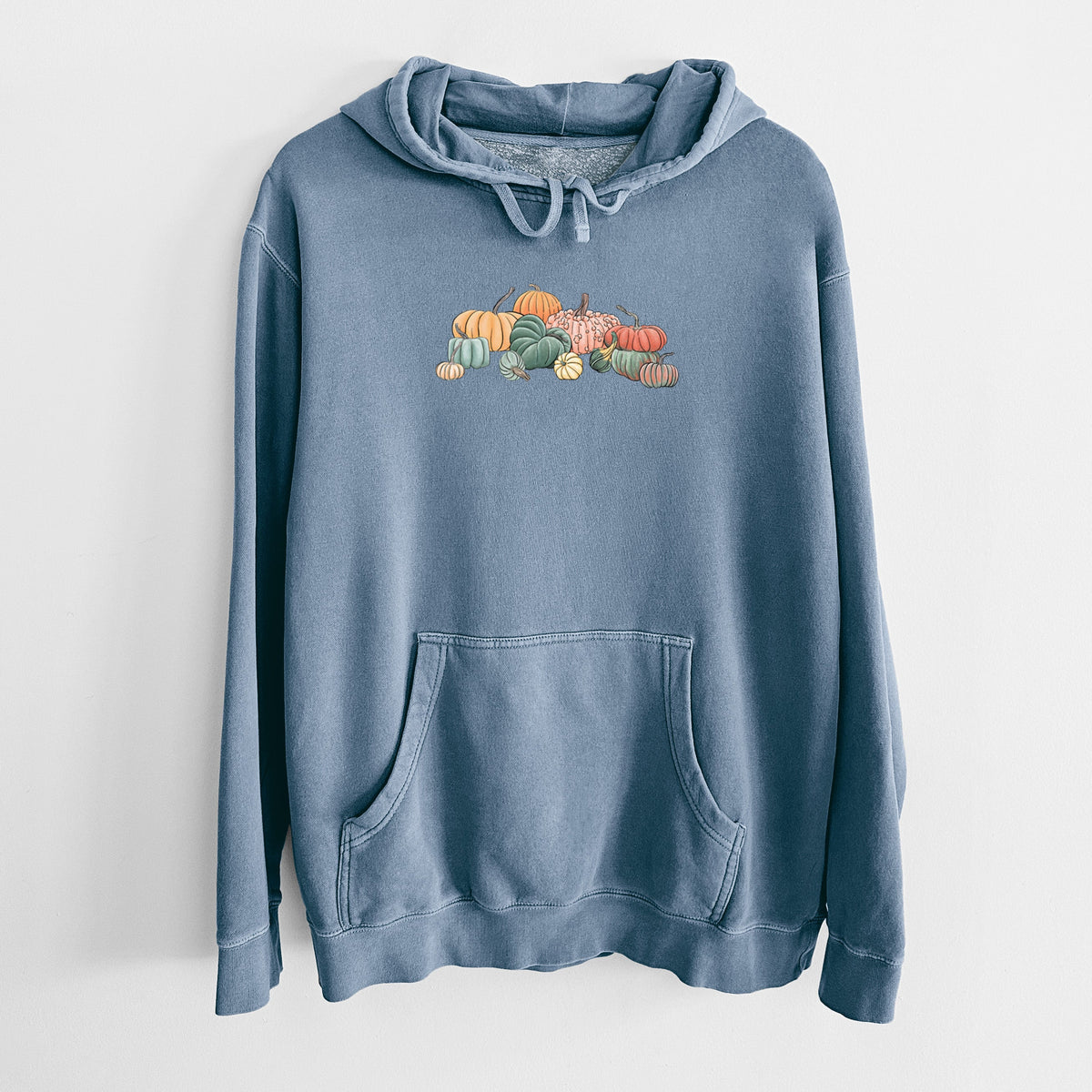 Pumpkin Harvest - Unisex Pigment Dyed Hoodie