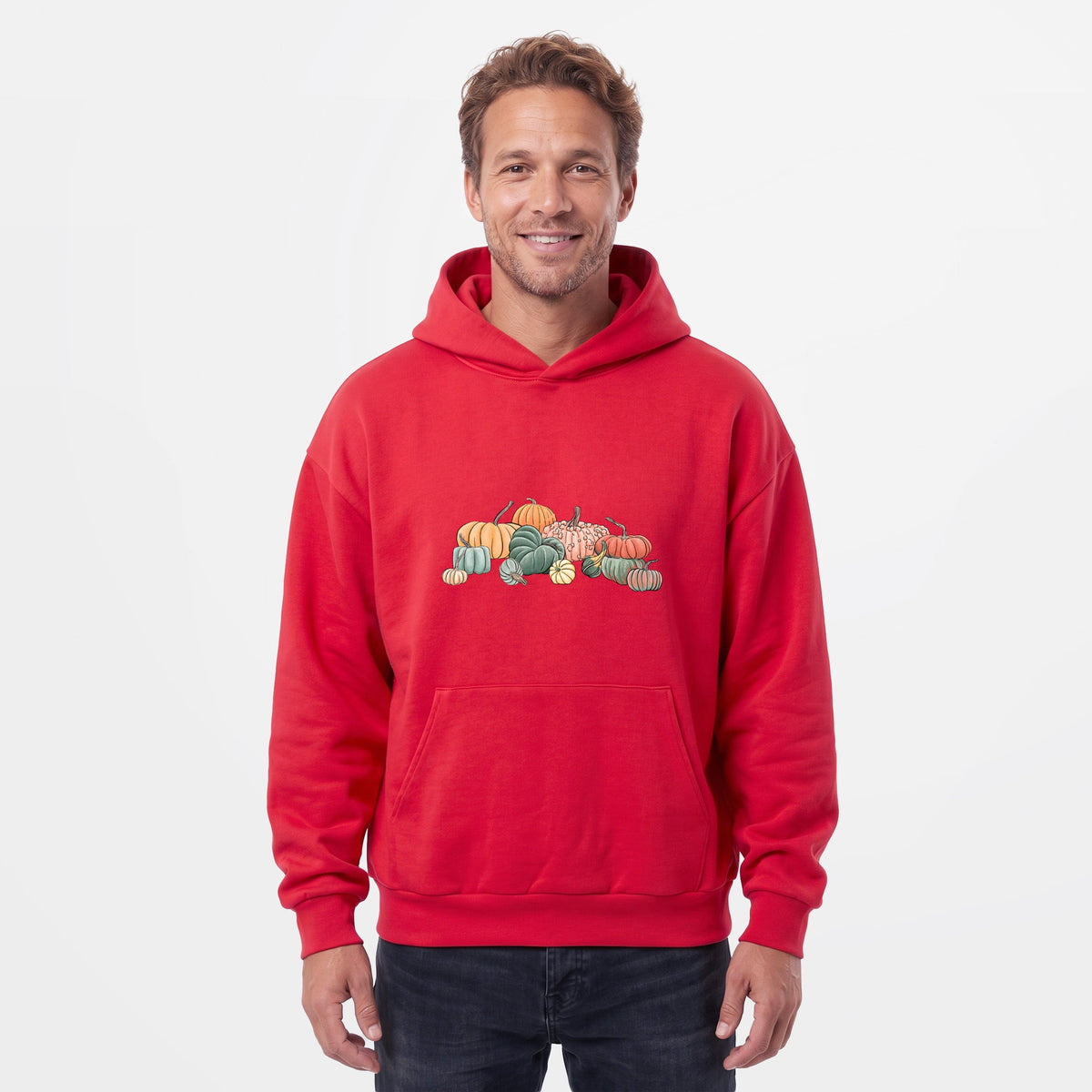 Pumpkin Harvest  - Statement Midweight Hoodie