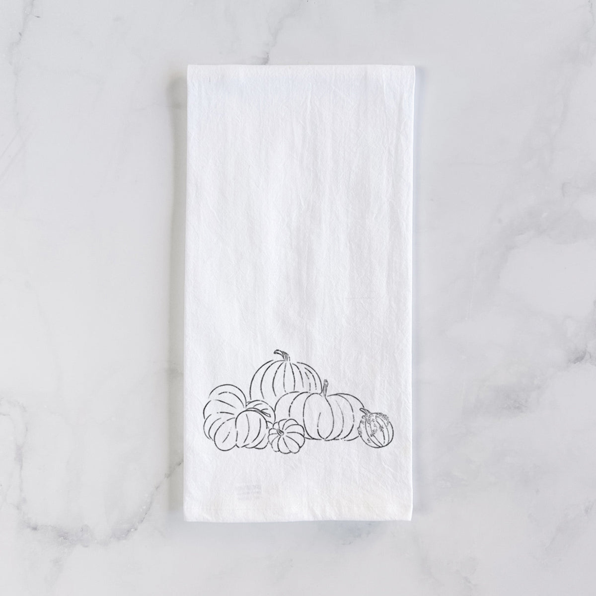 Pumpkins Tea Towel