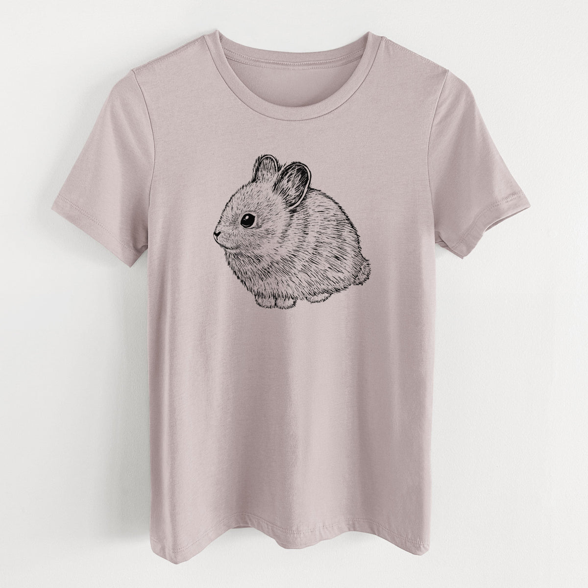 Columbia Basin Pygmy Rabbit - Women's Lightweight Relaxed Fit 100% Cotton Crewneck
