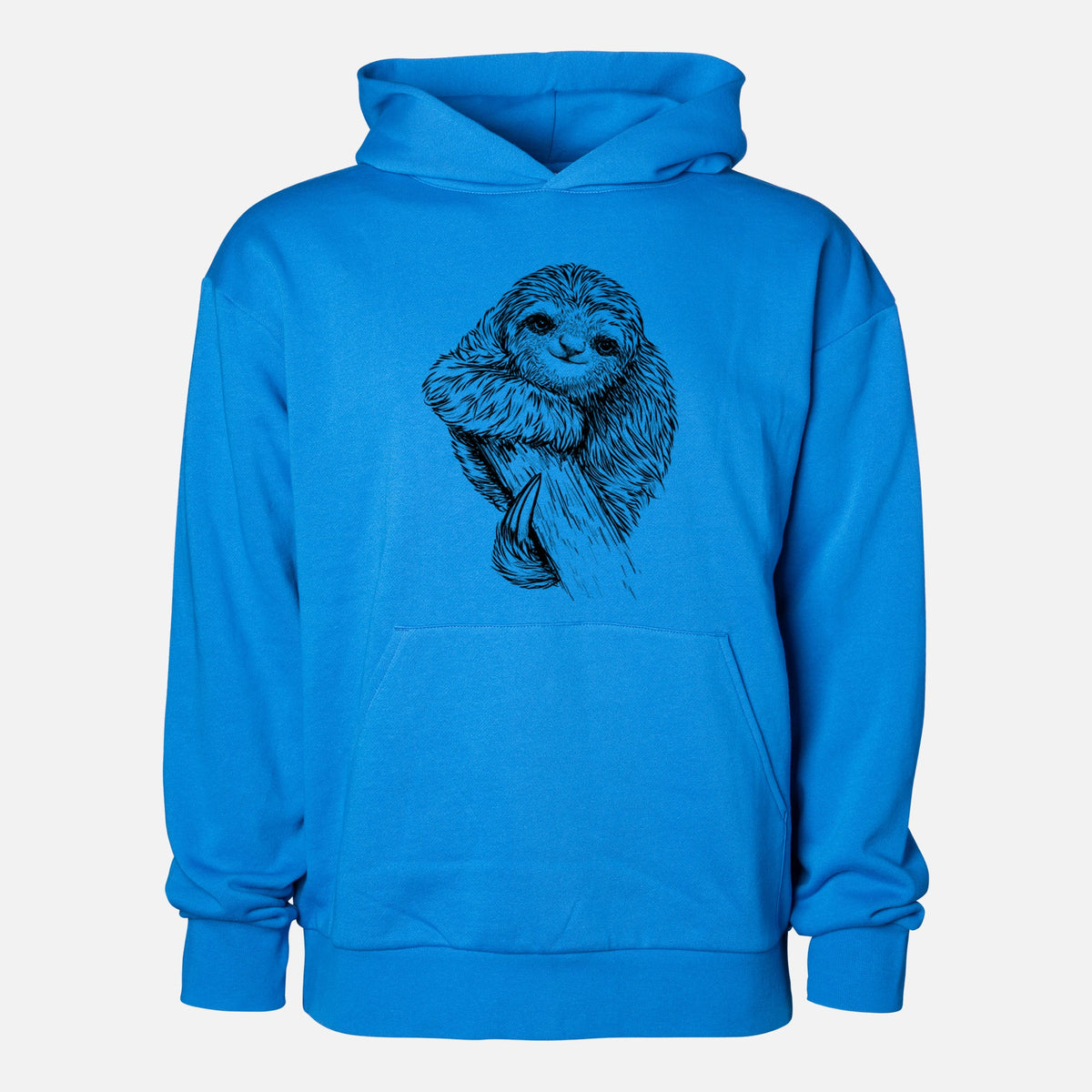 Pygmy Three-toed Sloth - Bradypus pygmaeus  - Statement Midweight Hoodie
