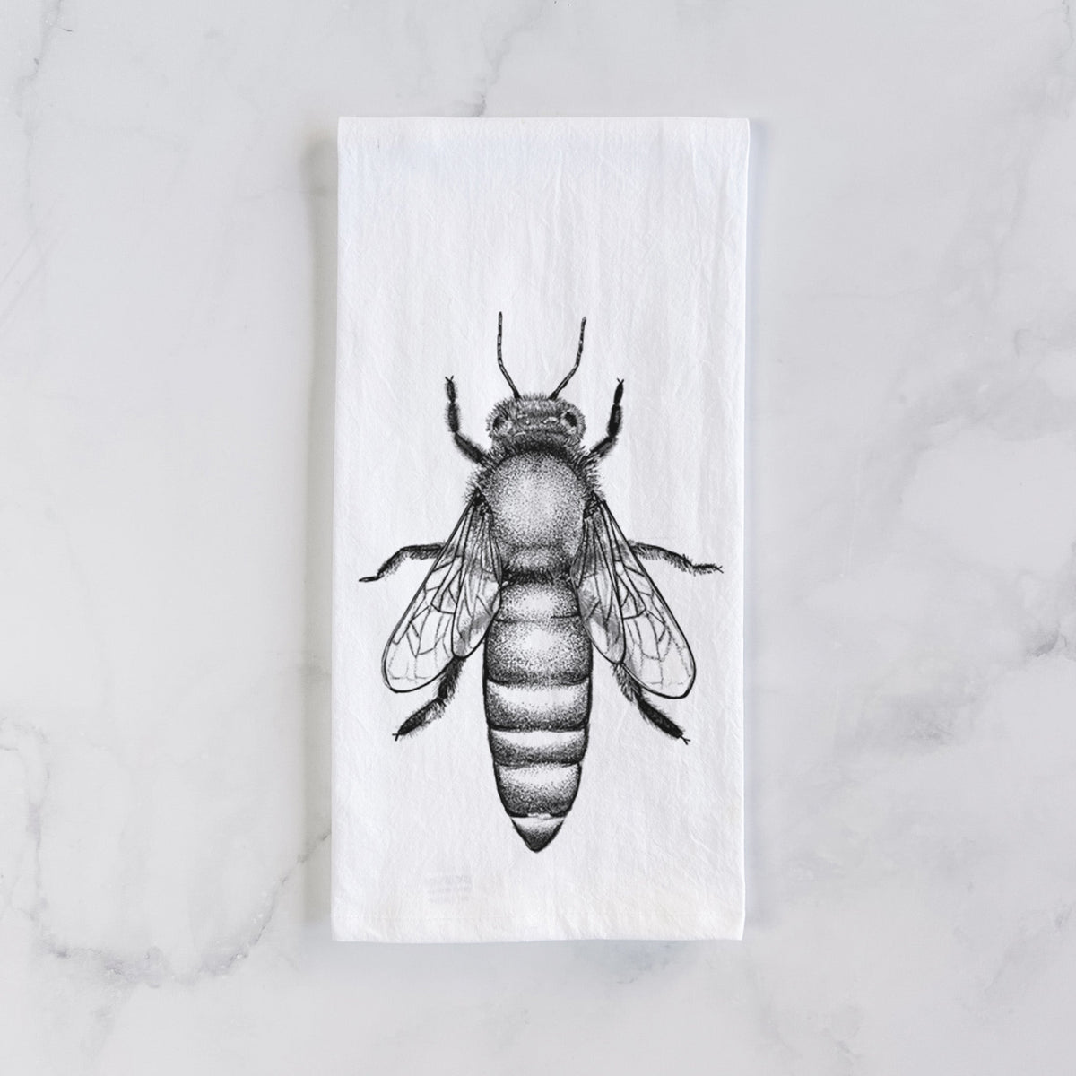 Queen Bee Apis Mellifera Tea Towel
