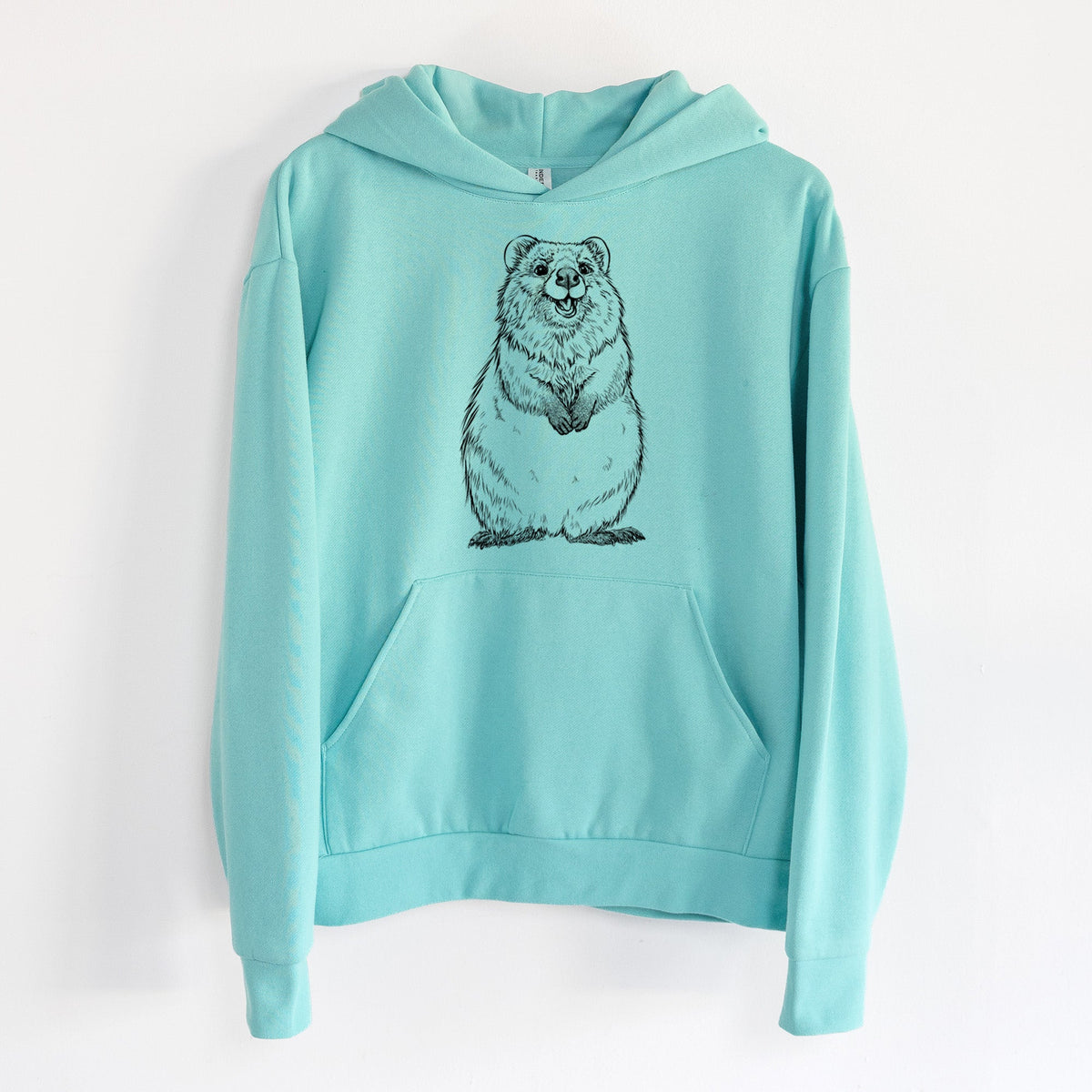 Quokkas - Setonix brachyurus  - Statement Midweight Hoodie