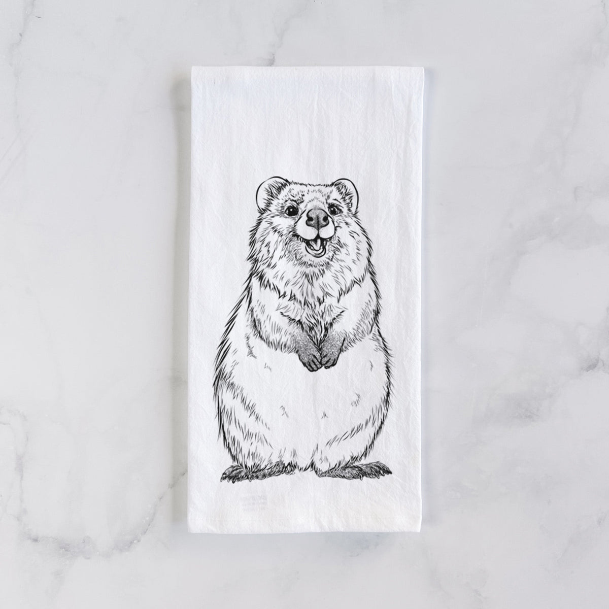 Quokkas - Setonix brachyurus Tea Towel