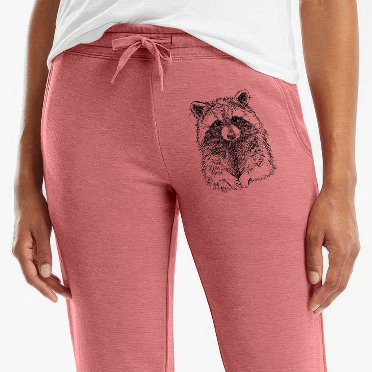 Raccoon - Procyon lotor - Women's Cali Wave Jogger Sweatpants