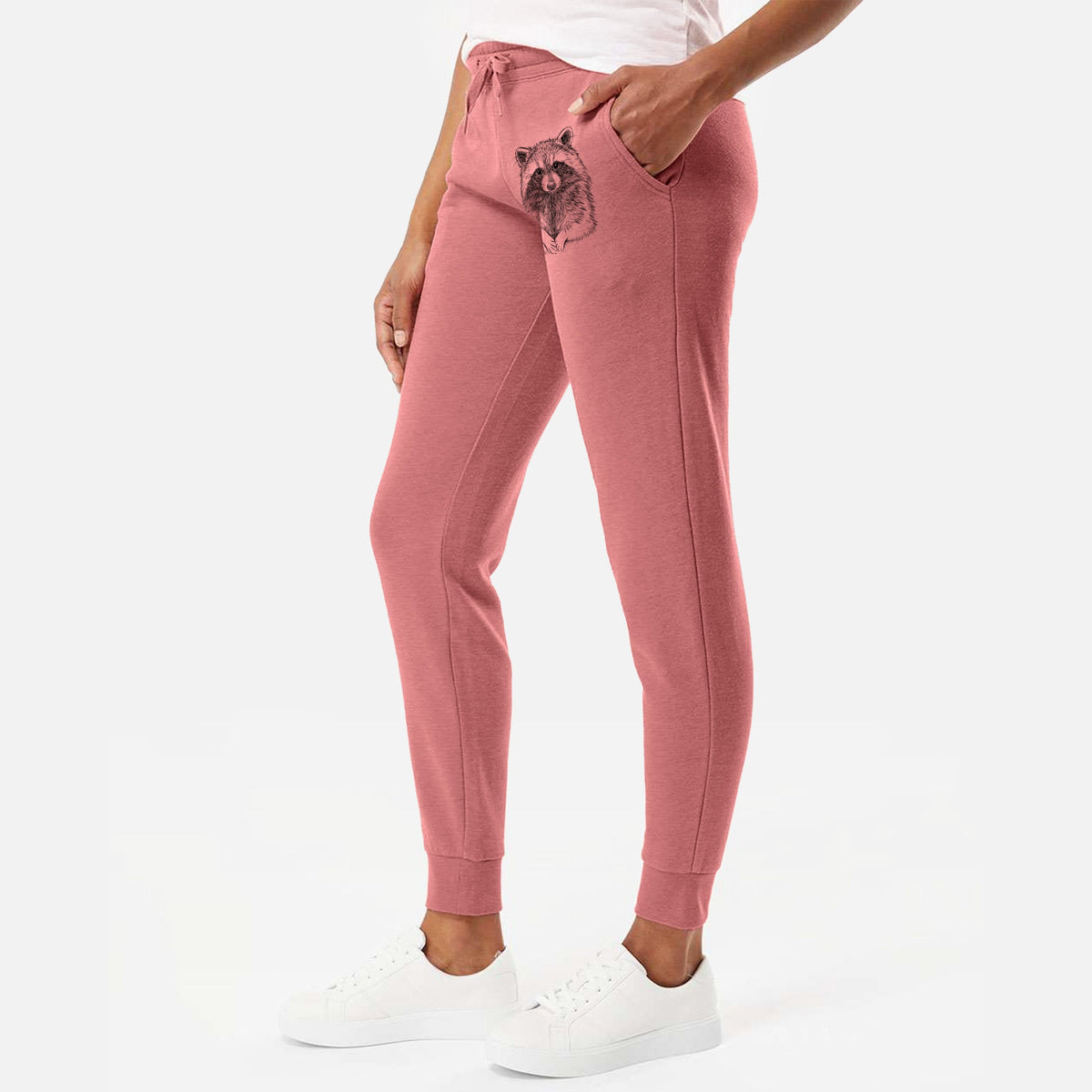 Raccoon - Procyon lotor - Women's Cali Wave Jogger Sweatpants