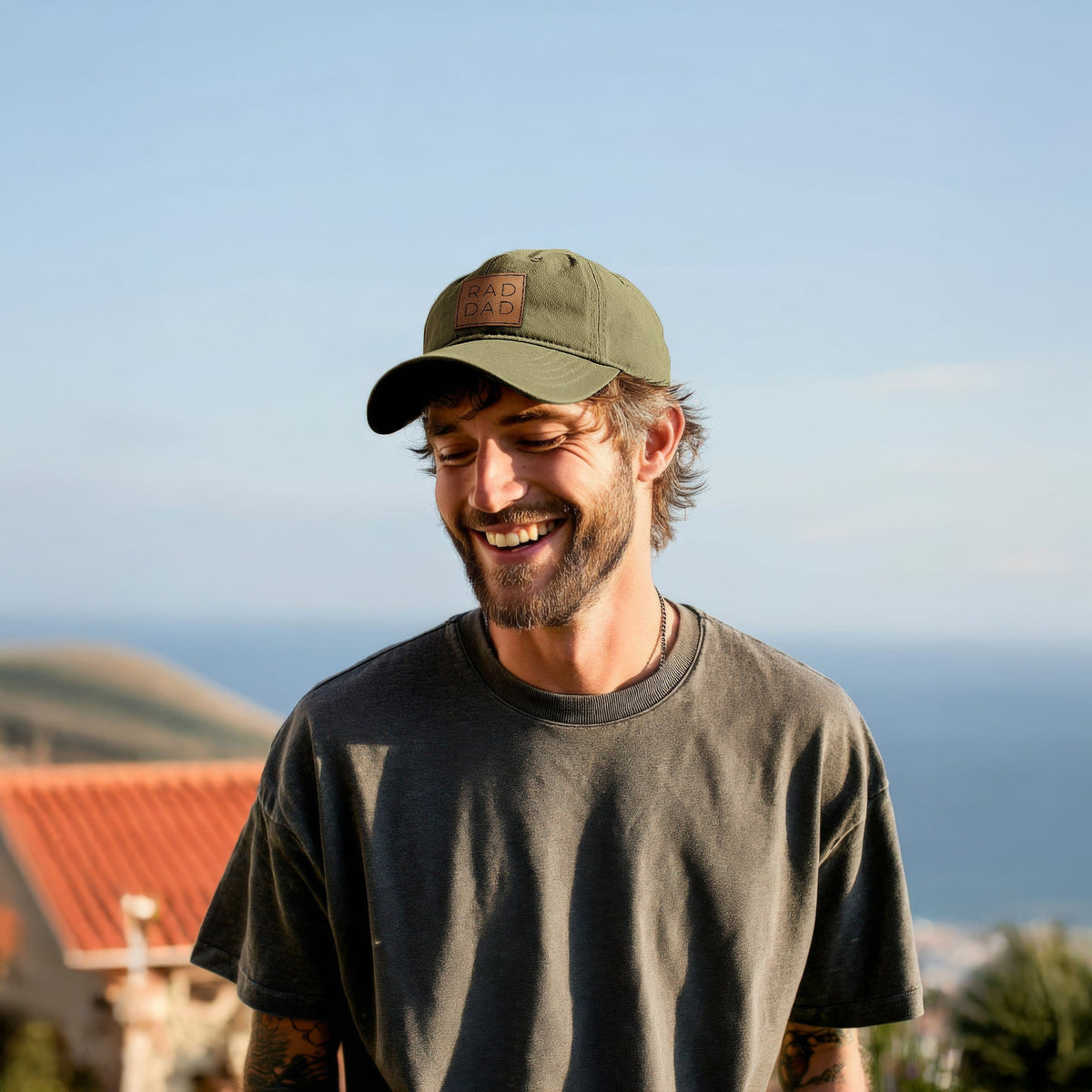 Barred Owl - 100% Cotton Dad Hat