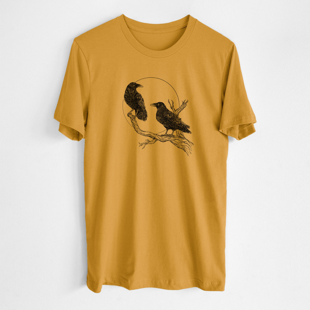 Midnight Ravens - Lightweight 100% Cotton Unisex Crewneck