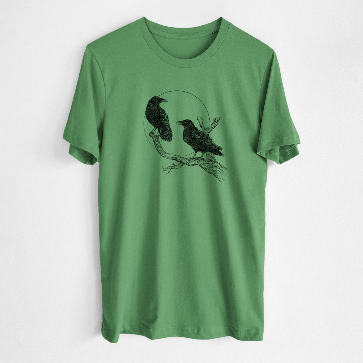 Midnight Ravens - Lightweight 100% Cotton Unisex Crewneck