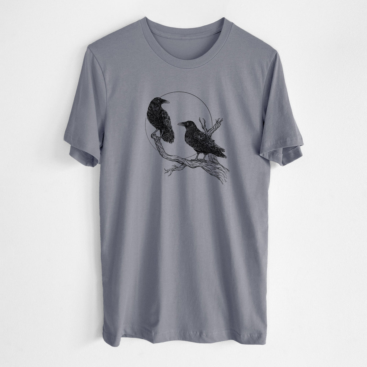 Midnight Ravens - Lightweight 100% Cotton Unisex Crewneck