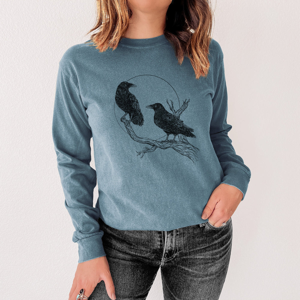Midnight Ravens - Unisex Comfort Colors 100% Cotton Long Sleeve