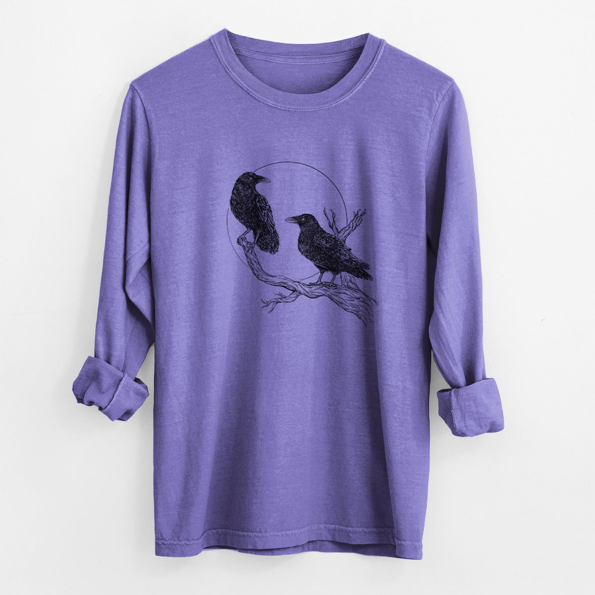 Midnight Ravens - Unisex Comfort Colors 100% Cotton Long Sleeve