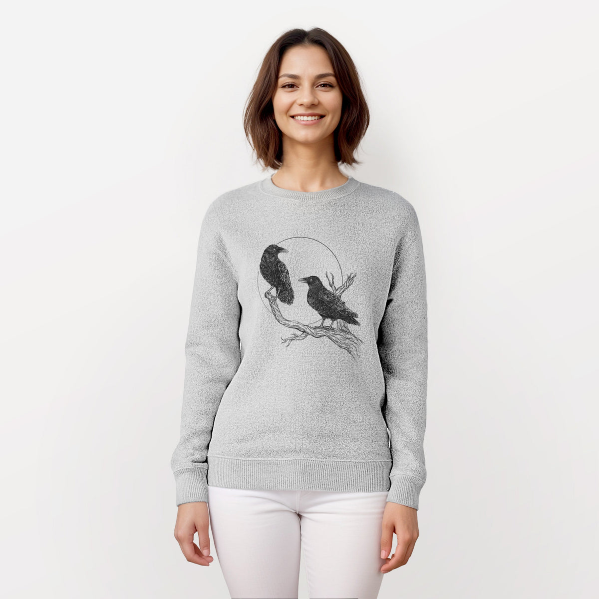 Midnight Ravens - Knit Sweatshirt