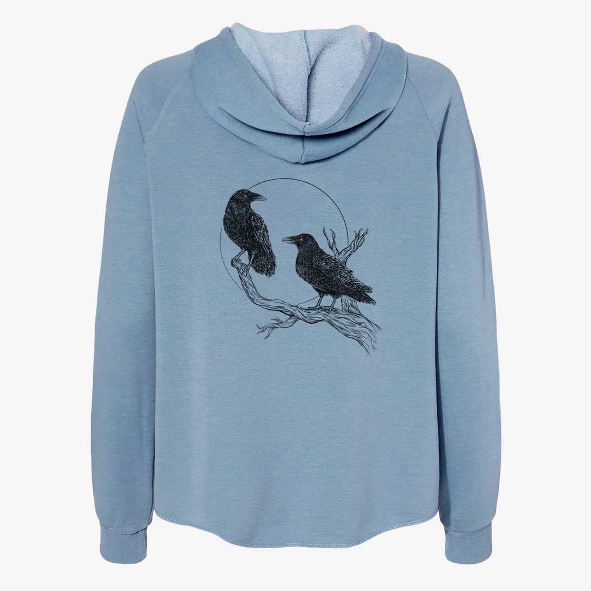 Midnight Ravens - Women's Cali Wave Zip-Up Sweatshirt