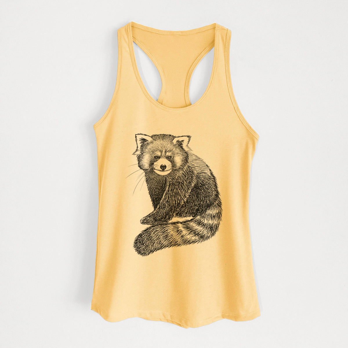 Red Panda - Ailurus fulgens styani - Women's Racerback Tanktop
