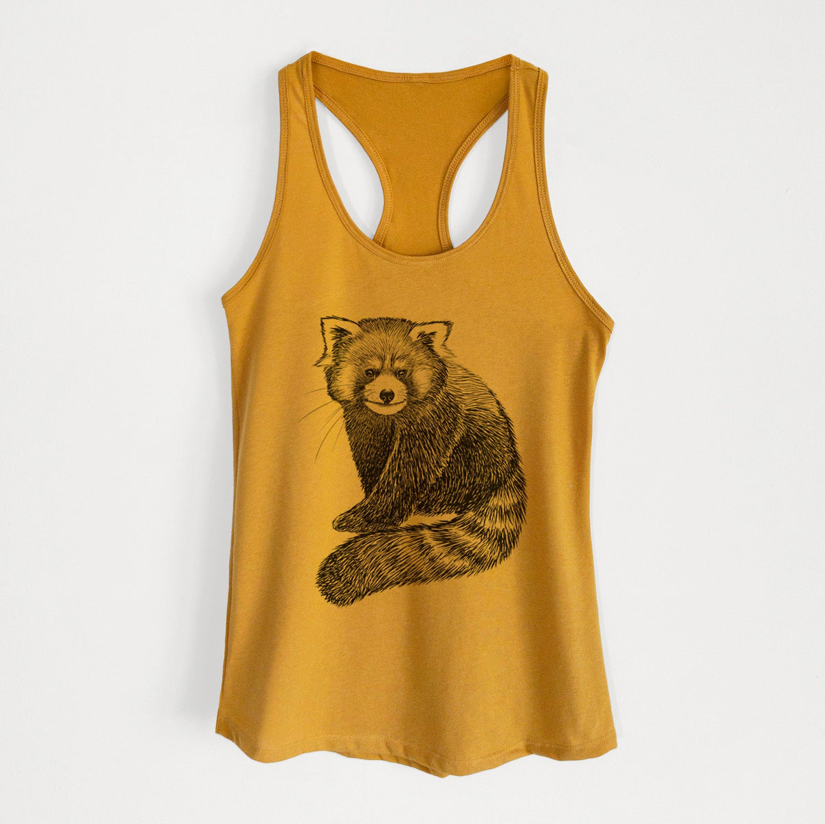Red Panda - Ailurus fulgens styani - Women's Racerback Tanktop