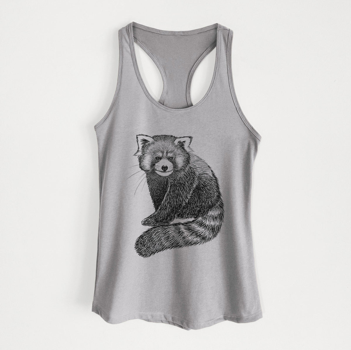 Red Panda - Ailurus fulgens styani - Women's Racerback Tanktop