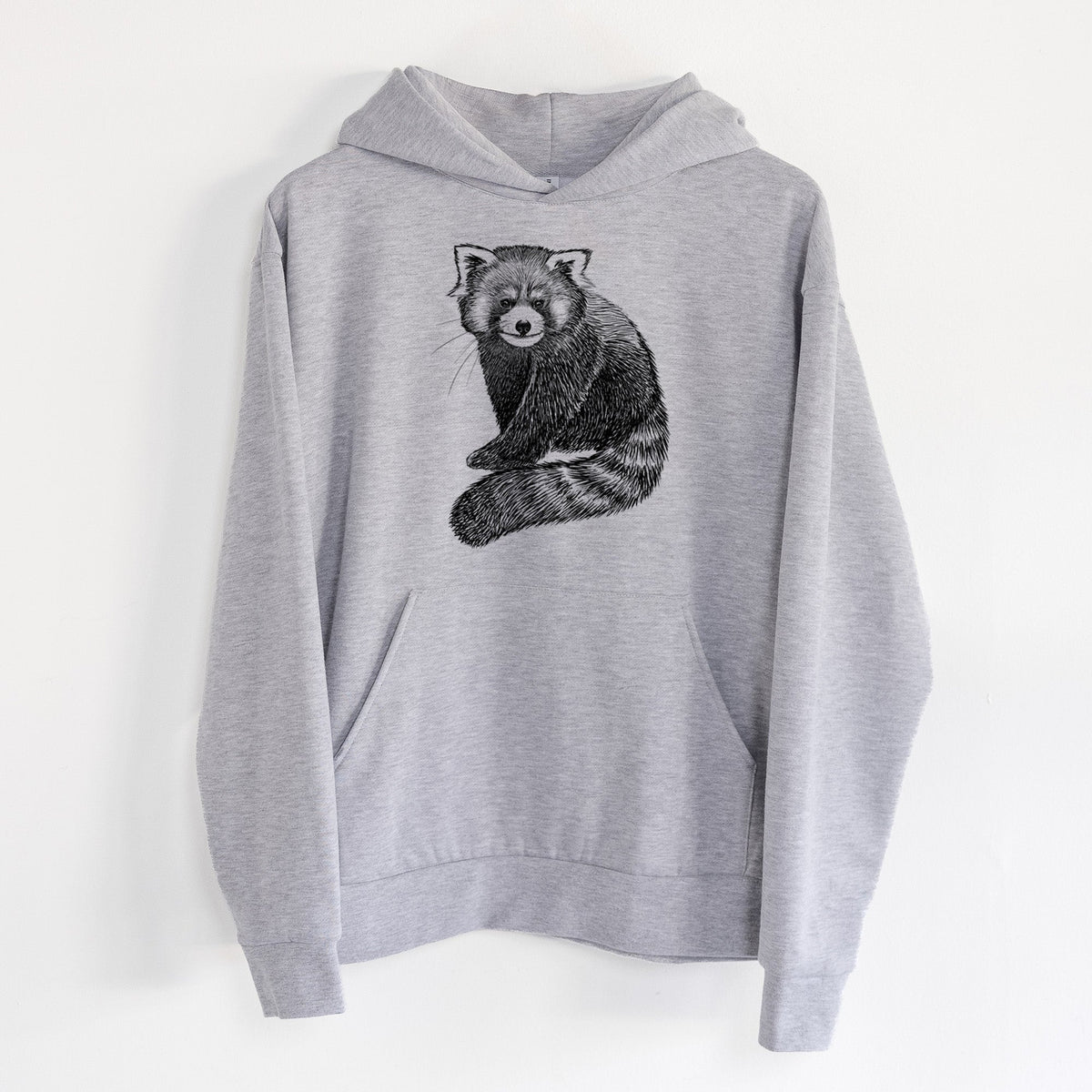 Red Panda - Ailurus fulgens styani  - Statement Midweight Hoodie