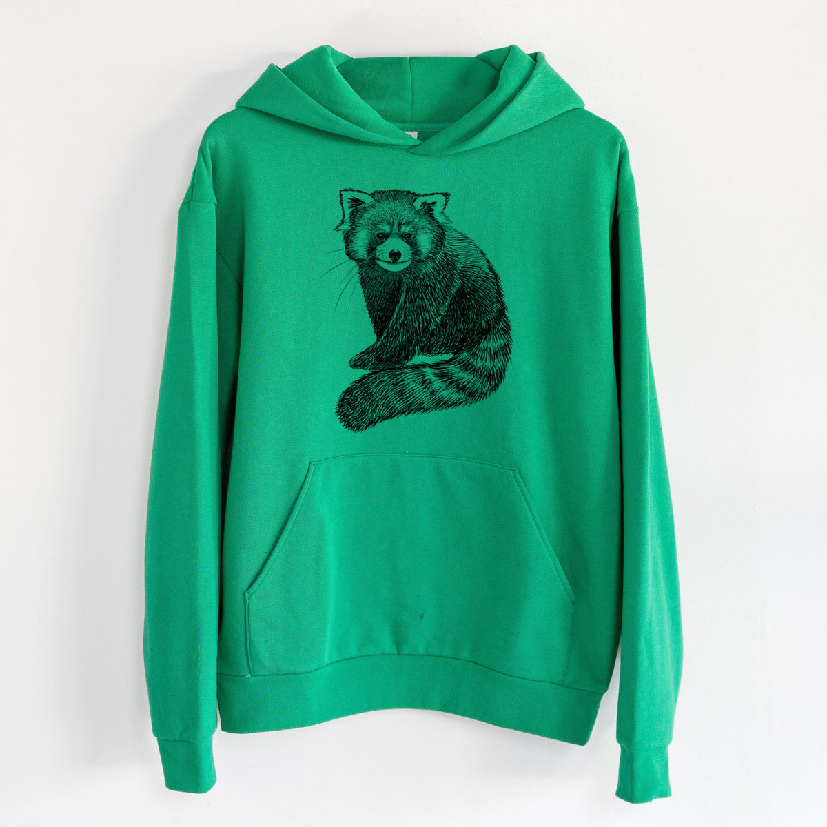 Red Panda - Ailurus fulgens styani  - Statement Midweight Hoodie