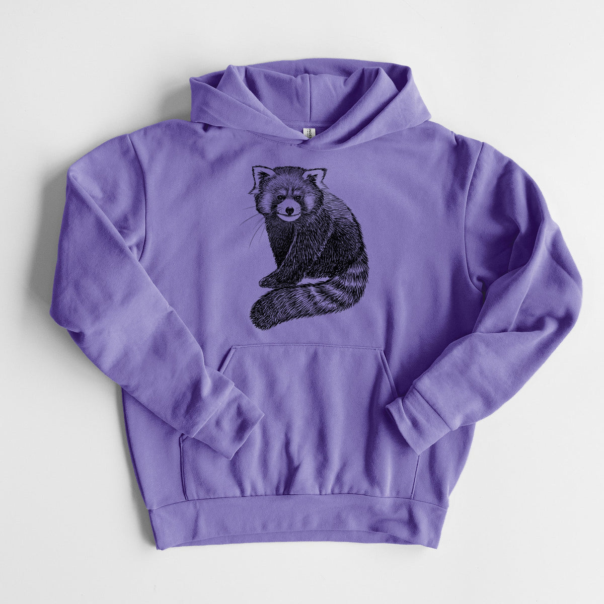 Red Panda - Ailurus fulgens styani  - Statement Midweight Hoodie