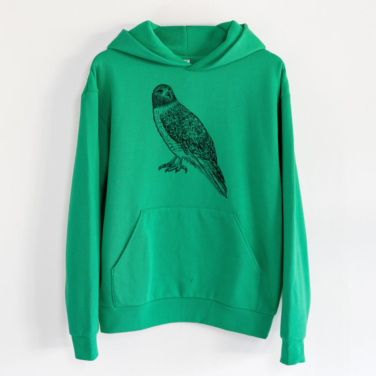 Red-tailed Hawk - Buteo jamaicensis  - Statement Midweight Hoodie