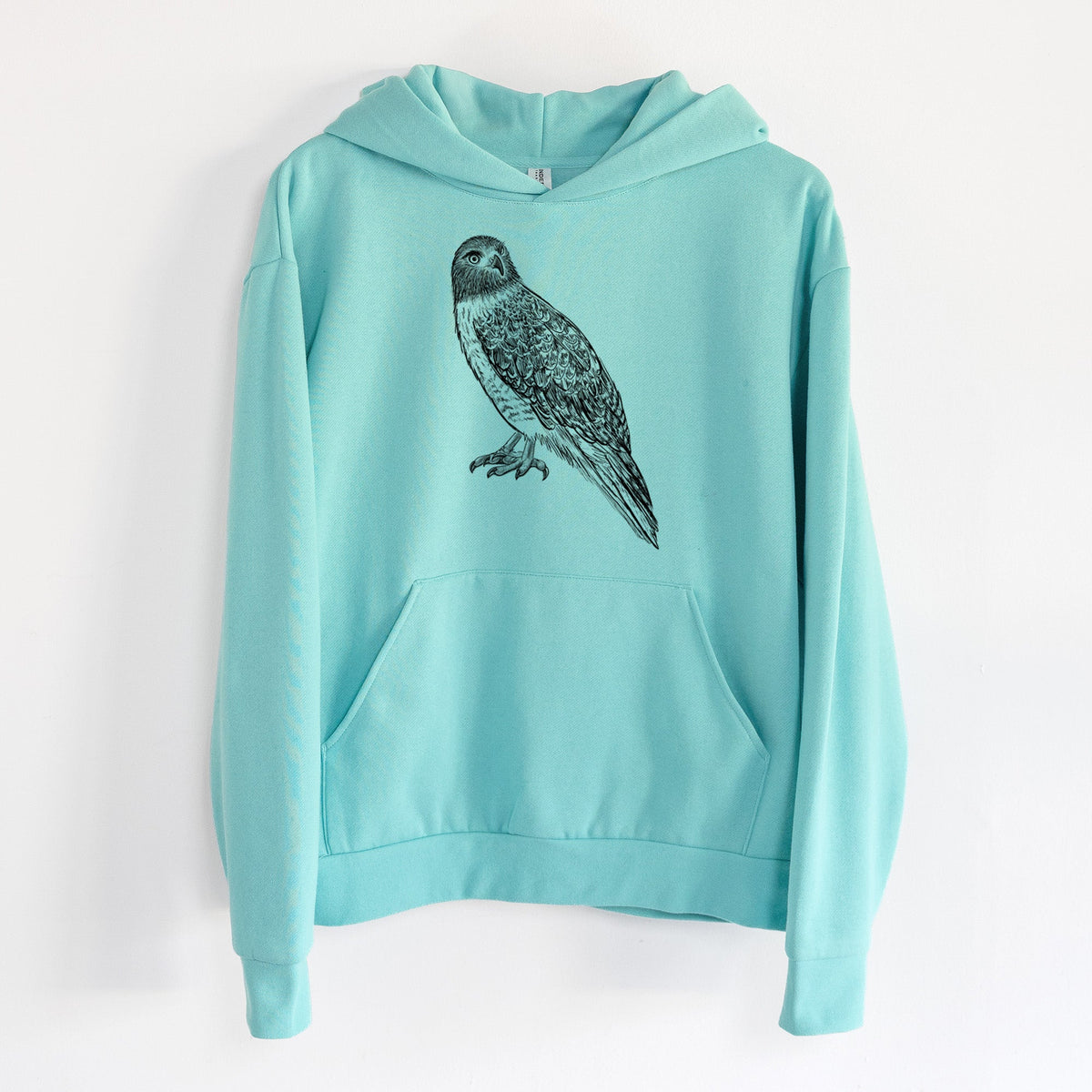 Red-tailed Hawk - Buteo jamaicensis  - Statement Midweight Hoodie