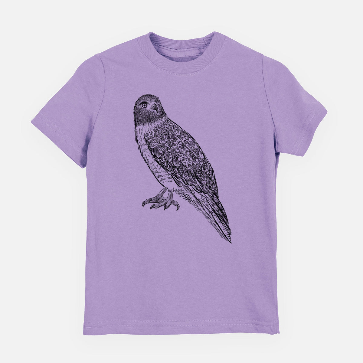 Red-tailed Hawk - Buteo jamaicensis - Toddler/Youth Shirt