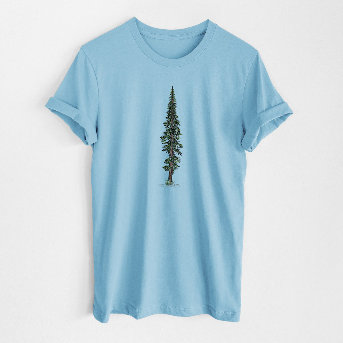 Lone Redwood - Lightweight 100% Cotton Unisex Crewneck