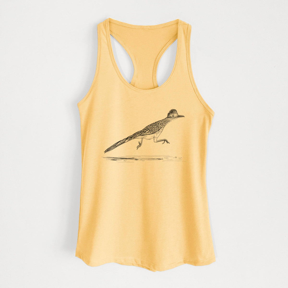 Greater Roadrunner - Geococcyx californianus - Women's Racerback Tanktop
