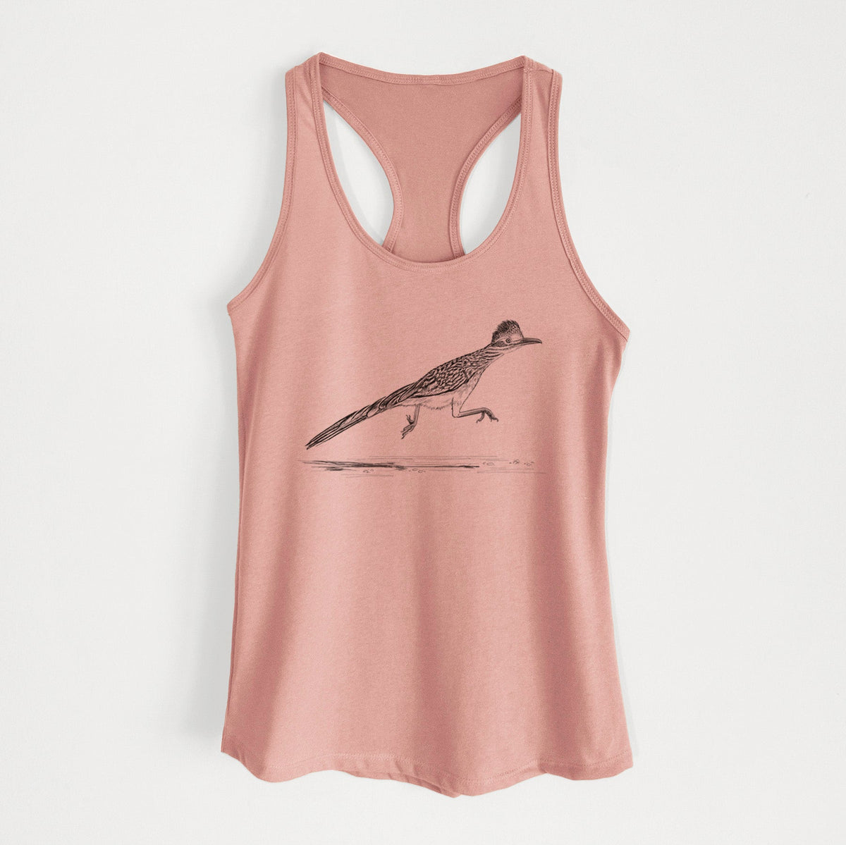 Greater Roadrunner - Geococcyx californianus - Women's Racerback Tanktop