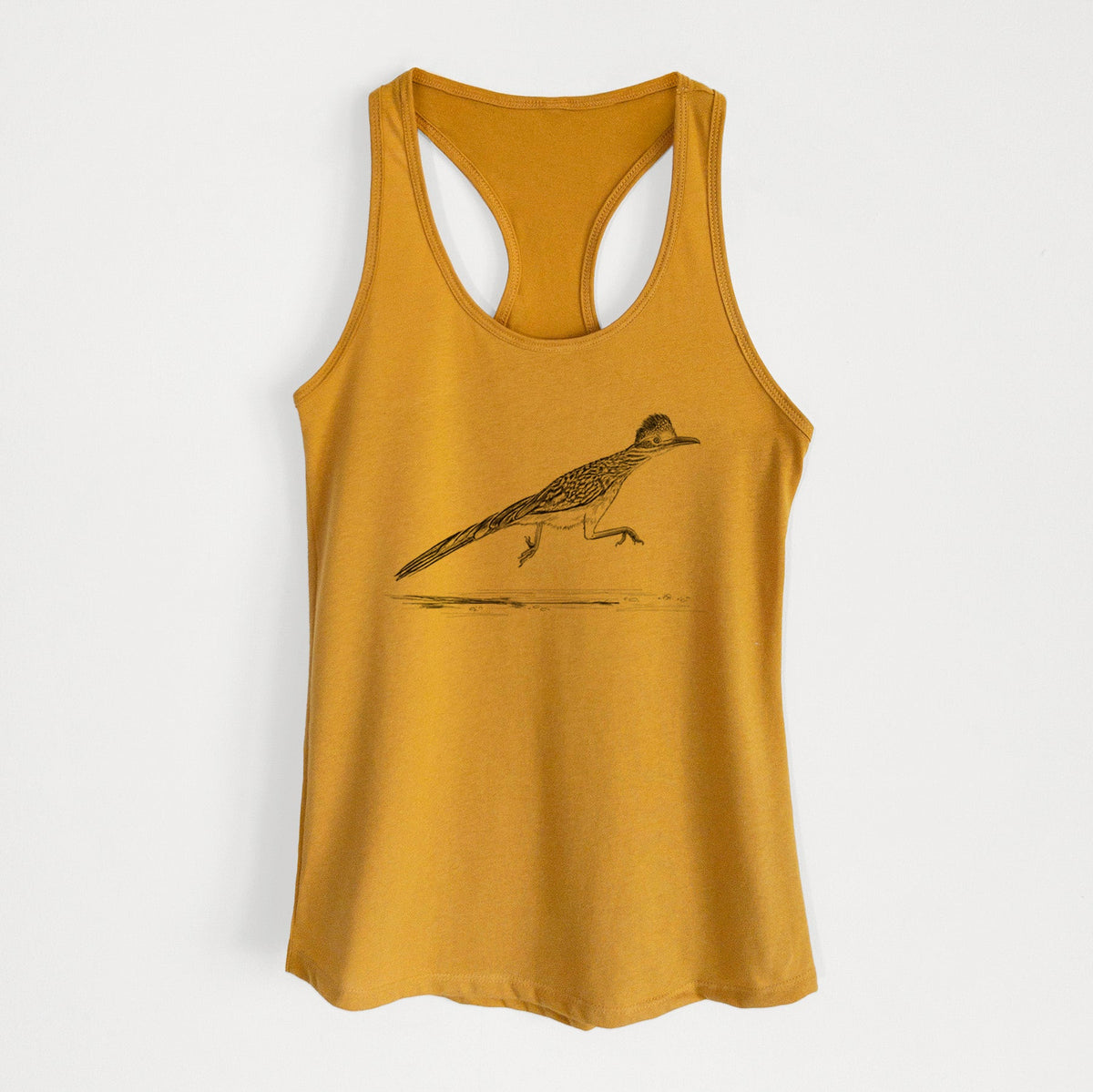 Greater Roadrunner - Geococcyx californianus - Women's Racerback Tanktop