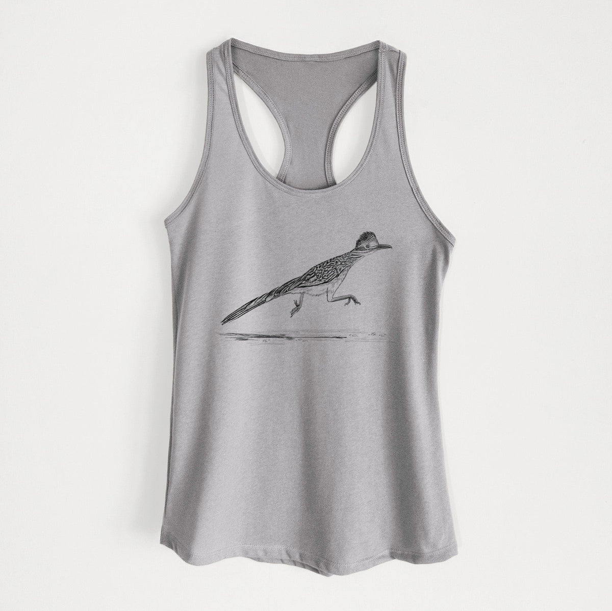 Greater Roadrunner - Geococcyx californianus - Women's Racerback Tanktop