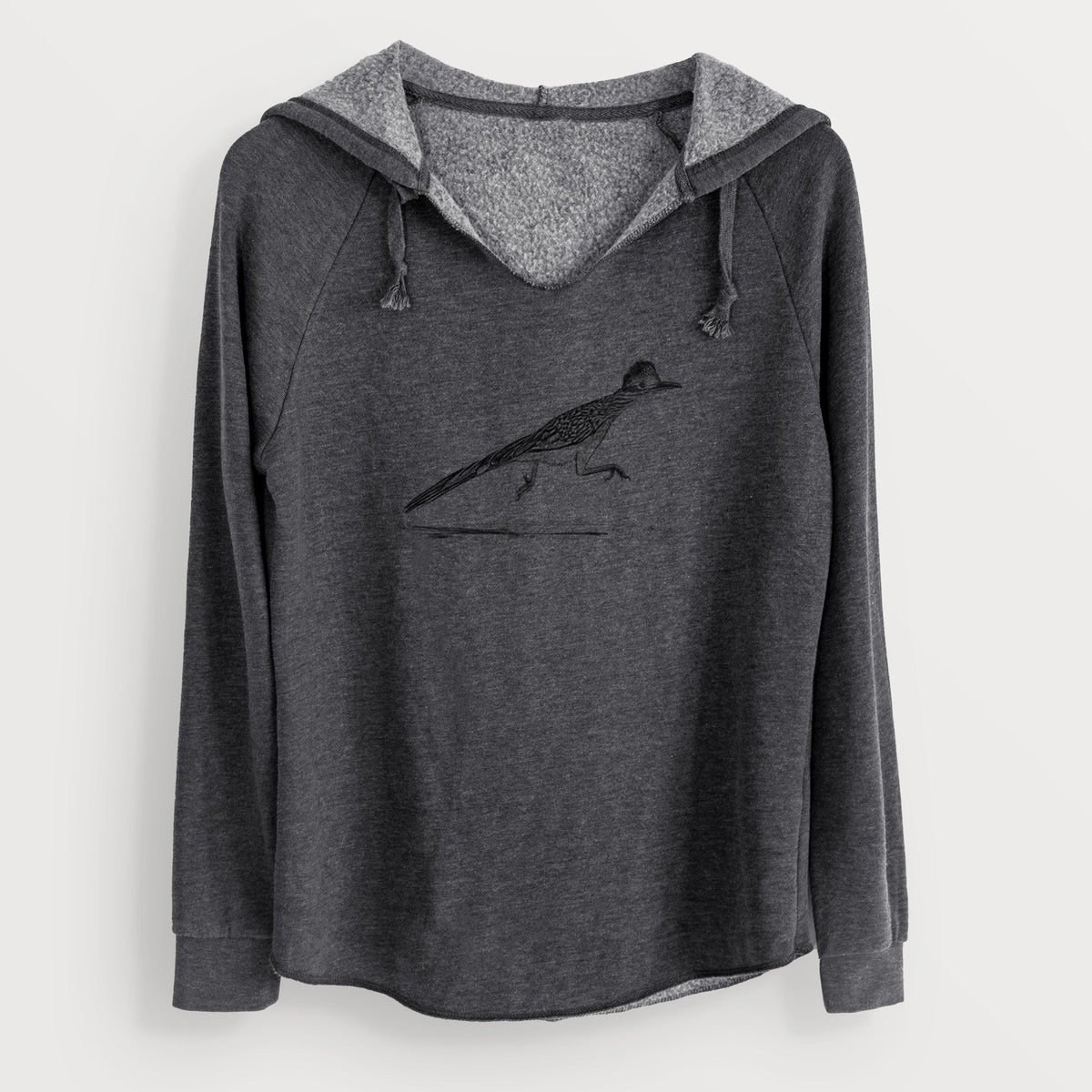 Greater Roadrunner - Geococcyx californianus - Cali Wave Hooded Sweatshirt