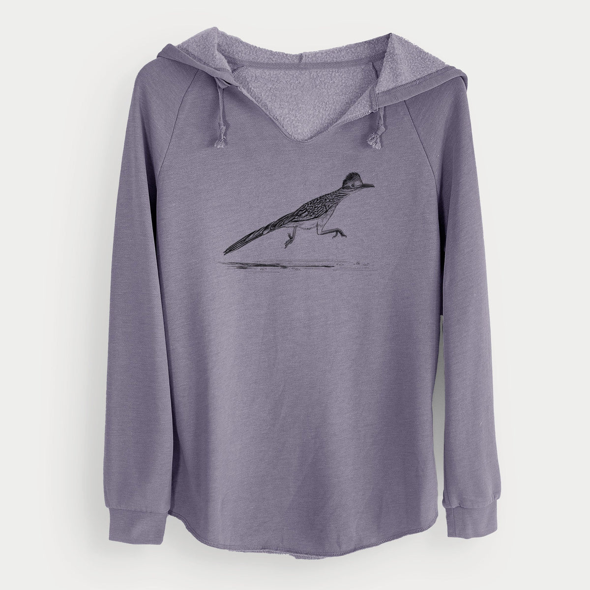 Greater Roadrunner - Geococcyx californianus - Cali Wave Hooded Sweatshirt